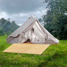 Load image into Gallery viewer, Outdoor Rug  - Glamorous Metallic and Cream