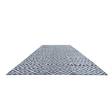 Load image into Gallery viewer, Outdoor Rug -  Large Diamond Black and Grey