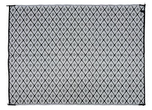 Load image into Gallery viewer, Outdoor Rug - Diamond Black And White