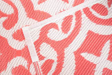 Load image into Gallery viewer, Outdoor Rug - Lisboa Pink and White