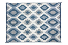 Load image into Gallery viewer, Outdoor Rug - Positano Blue White And Grey