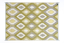 Load image into Gallery viewer, Outdoor Rug - Positano Yellow White And Grey