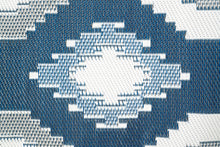 Load image into Gallery viewer, Outdoor Rug - Positano Blue White And Grey