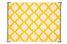 Load image into Gallery viewer, Outdoor Rug - Morocco Yellow And White