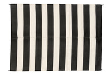 Load image into Gallery viewer, Outdoor Rug - Bold Yet Elegant Black and White Stripe