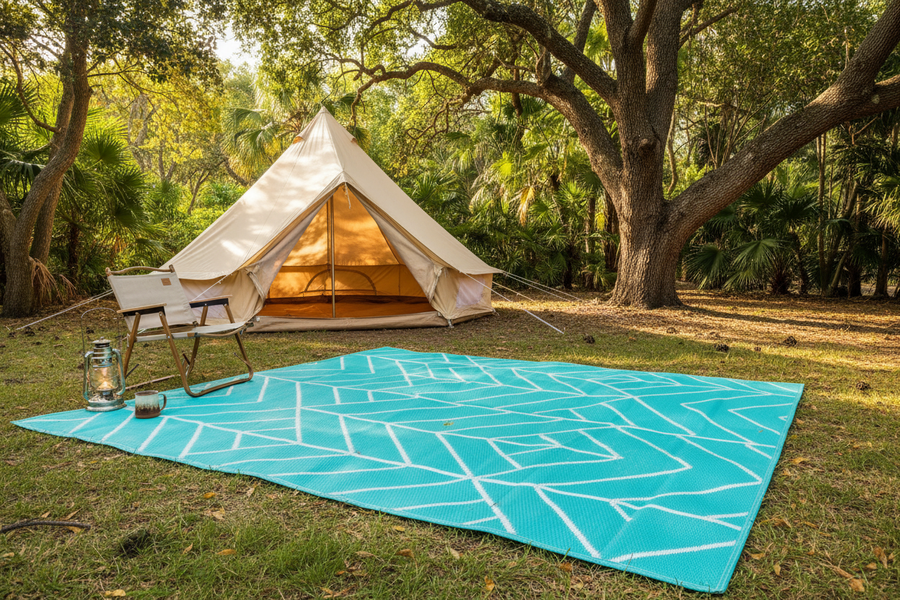 10 Eco-Friendly Camping Tips: How Recycled Outdoor Rugs Are Changing the Game