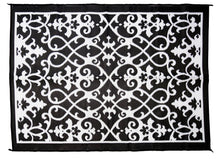 Load image into Gallery viewer, Outdoor Rug - Gatsby Black And White