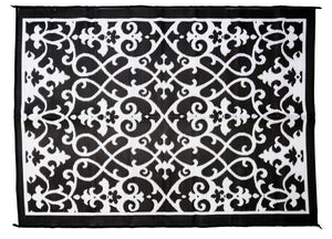 Outdoor Rug - Gatsby Black And White