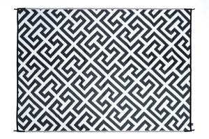 Outdoor Rug - Luxe Black and White