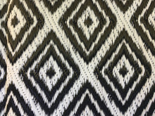 Load image into Gallery viewer, Outdoor Rug - Diamond Black And White