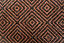 Load image into Gallery viewer, Outdoor Rug - Diamond Brown And Black