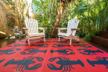 Load image into Gallery viewer, Outdoor Rug - Hampton Style Lobster Outdoor Rug