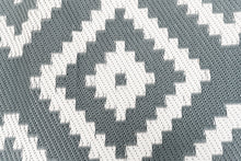 Load image into Gallery viewer, Outdoor Rug - Large Diamond Grey